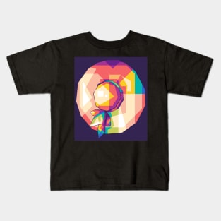 pop art hat Kids T-Shirt